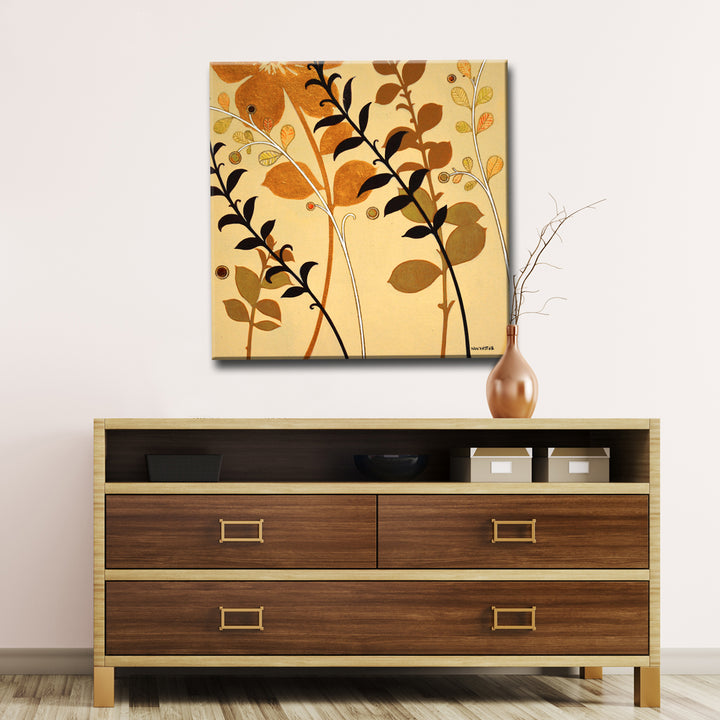 'Warm Autumn Breeze' Wrapped Canvas Wall Art