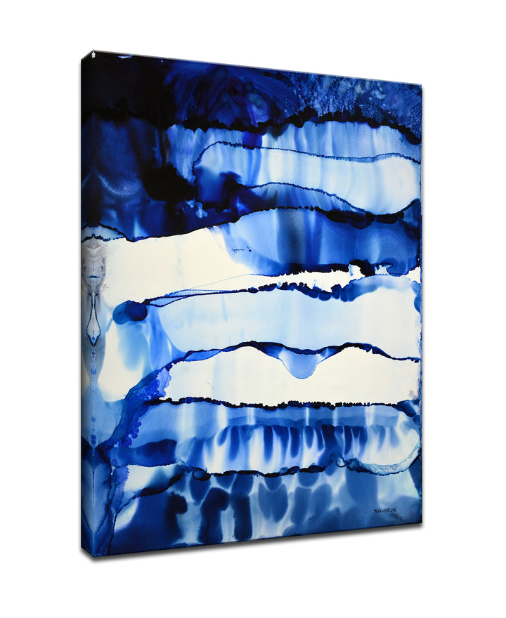 'Cooling Fire' Wrapped Canvas Wall Art