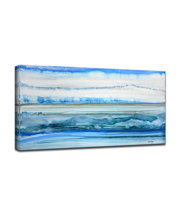 'Frigid Morning' Wrapped Canvas Wall Art