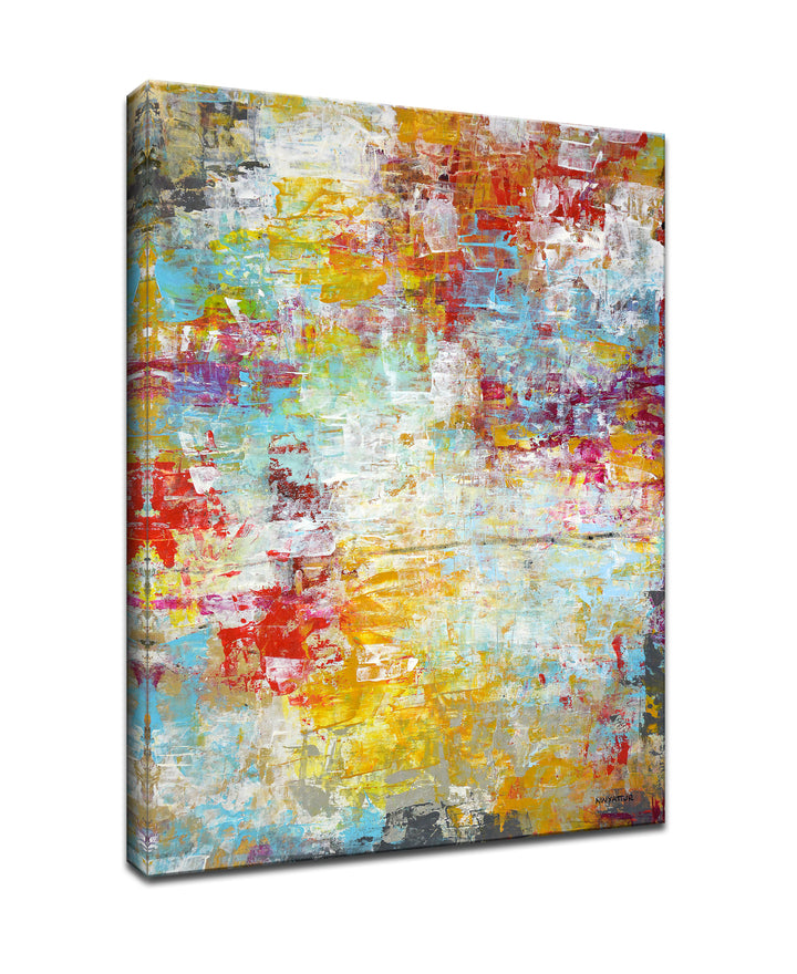 'Mardi Gras' Wrapped Canvas Wall Art