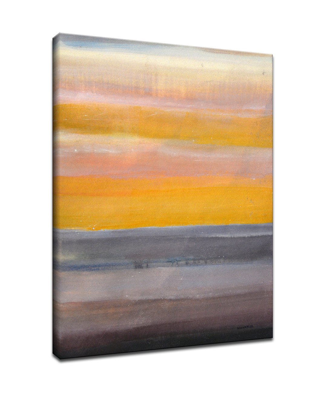 'Desert Sunset' Wrapped Canvas Wall Art