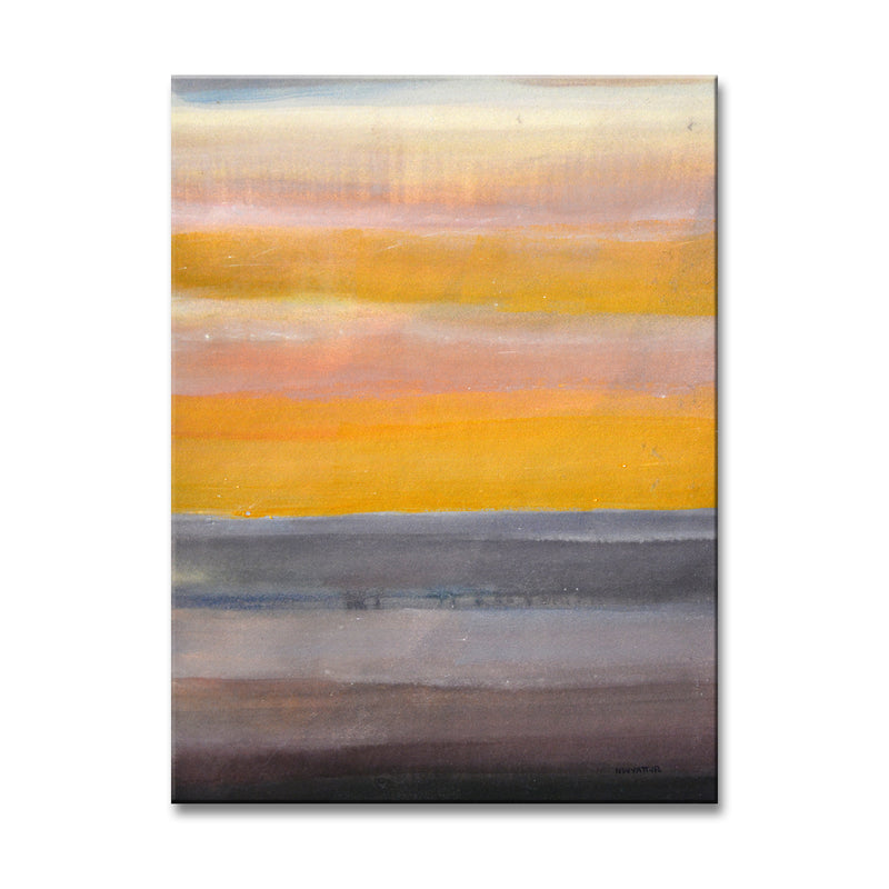 'Desert Sunset' Wrapped Canvas Wall Art