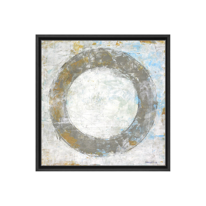 Simple Balance I Framed Canvas Wall Art