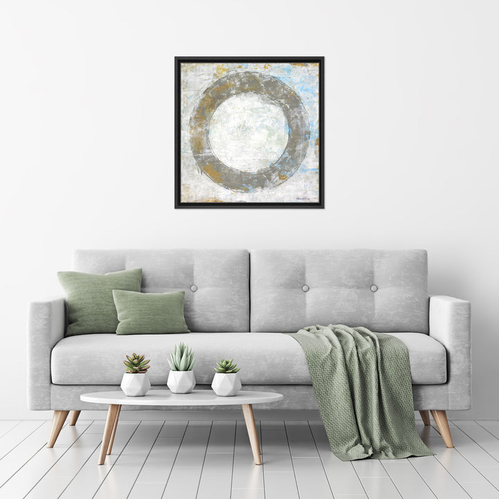Simple Balance I Framed Canvas Wall Art