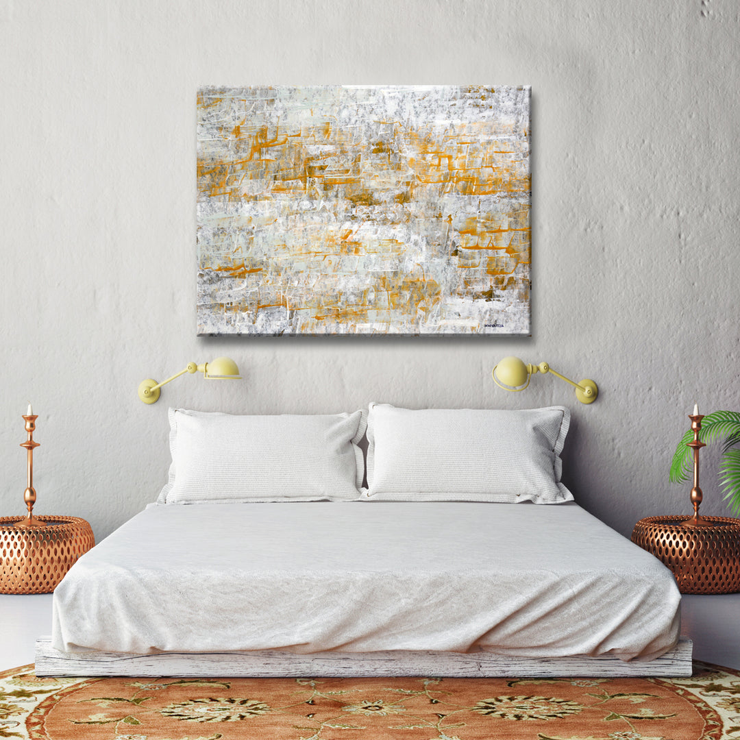 'Footprints I' Wrapped Canvas Wall Art