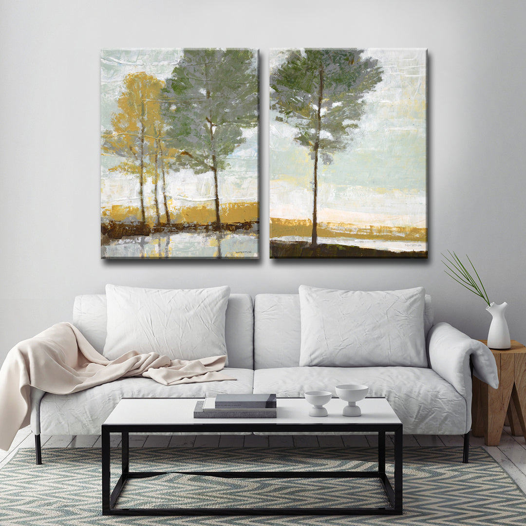Lakeside View I/II' Wrapped Canvas Wall Art