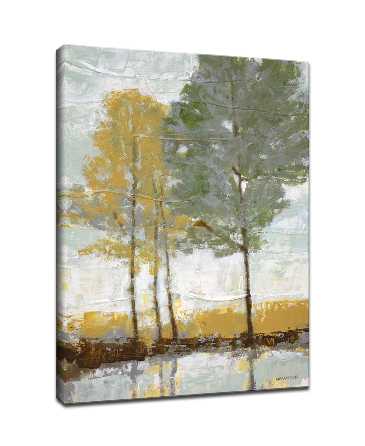 'Lakeside View II' Wrapped Canvas Wall Art
