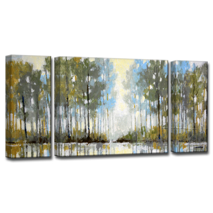 'Lakeside View III' Wrapped Canvas Wall Art