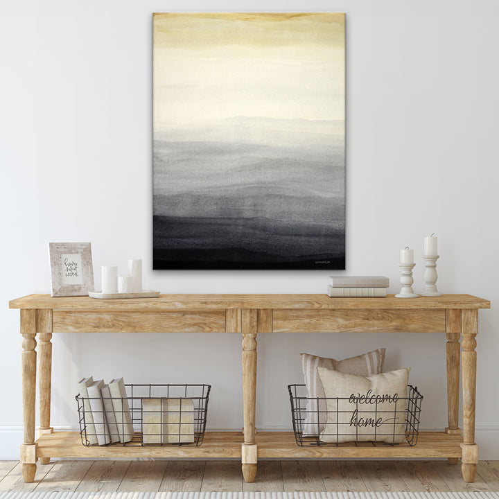 'Shades of Grey' Wrapped Canvas Wall Art