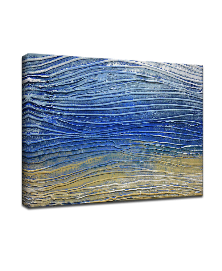 'Desert Midnight Calm' Wrapped Canvas Wall Art