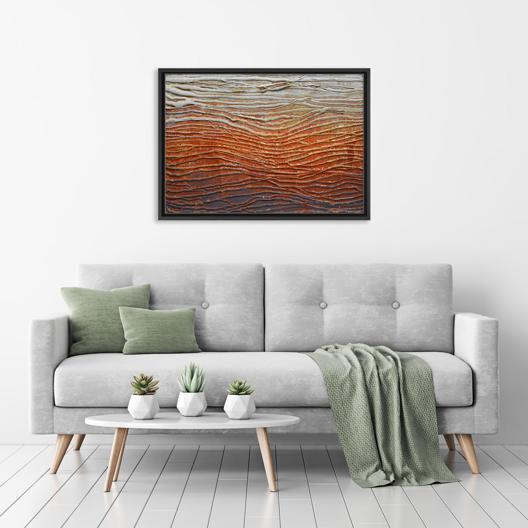 Swelter Framed Canvas Wall Art