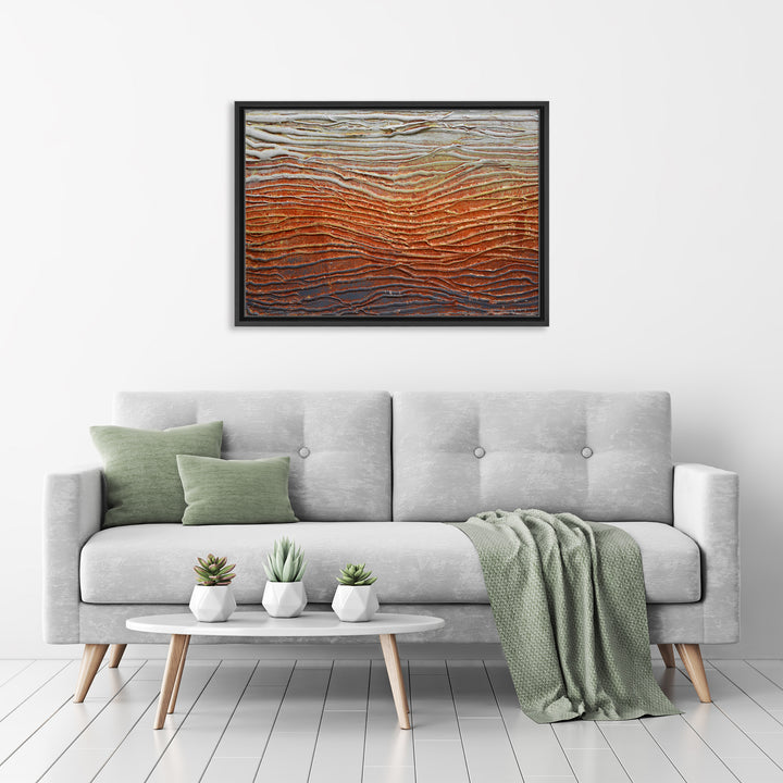 Swelter Framed Canvas Wall Art