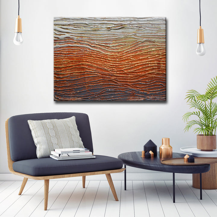 'Swelter' Wrapped Canvas Wall Art