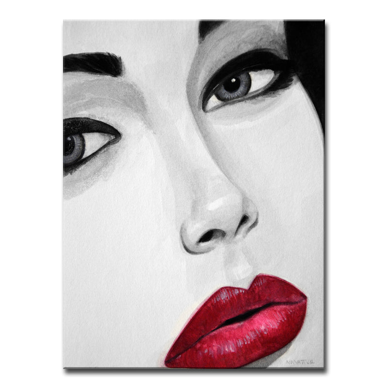 'Allure I' Wrapped Canvas Wall Art