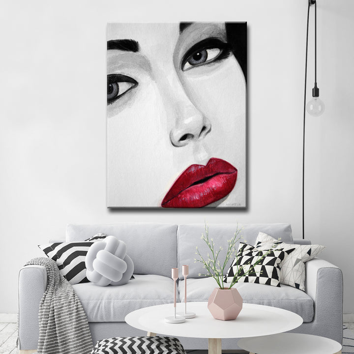 'Allure I' Wrapped Canvas Wall Art