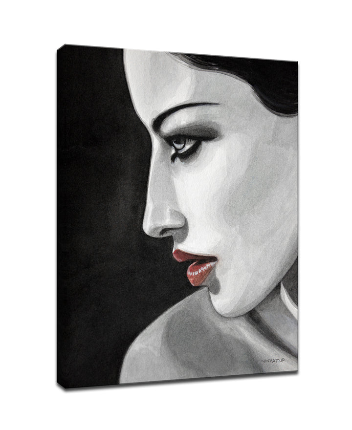 'Allure III' Wrapped Canvas Wall Art