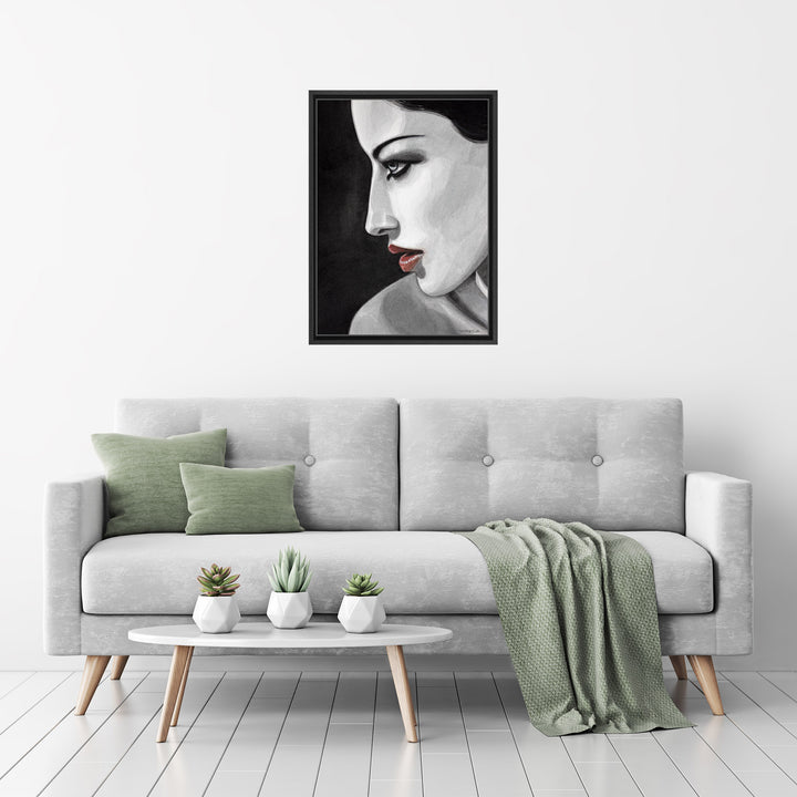 Allure III Framed Canvas Wall Art