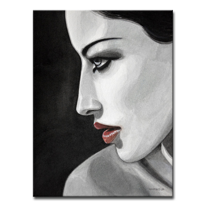 'Allure III' Wrapped Canvas Wall Art
