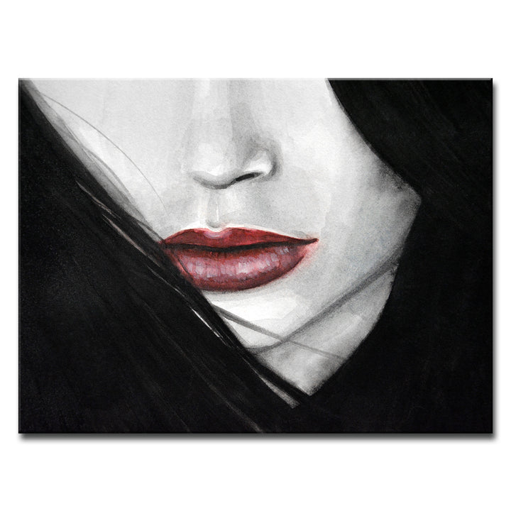 'Allure IV' Wrapped Canvas Wall Art