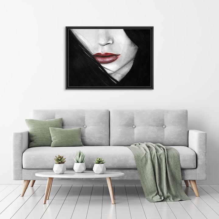 Allure IV Framed Canvas Wall Art