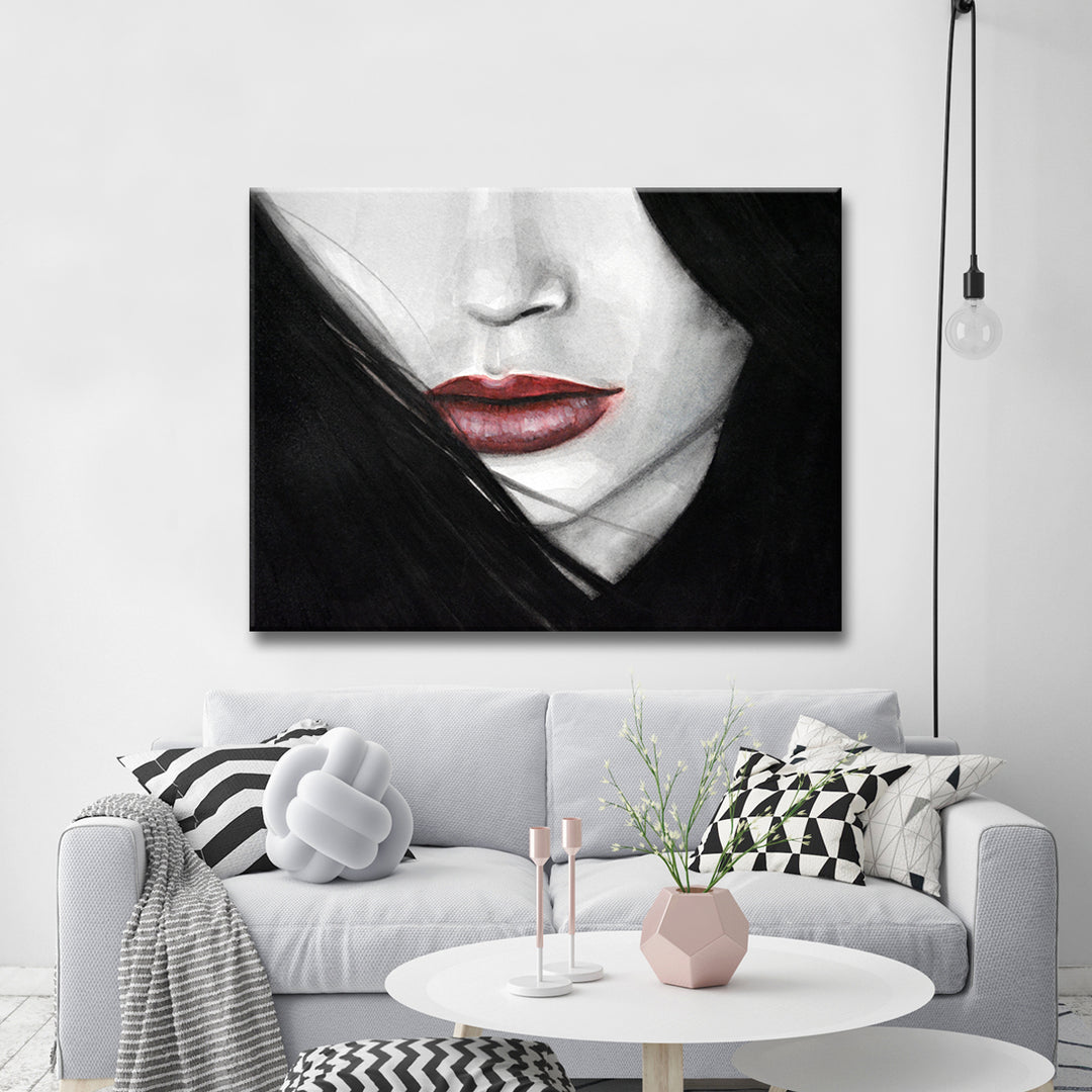 'Allure IV' Wrapped Canvas Wall Art