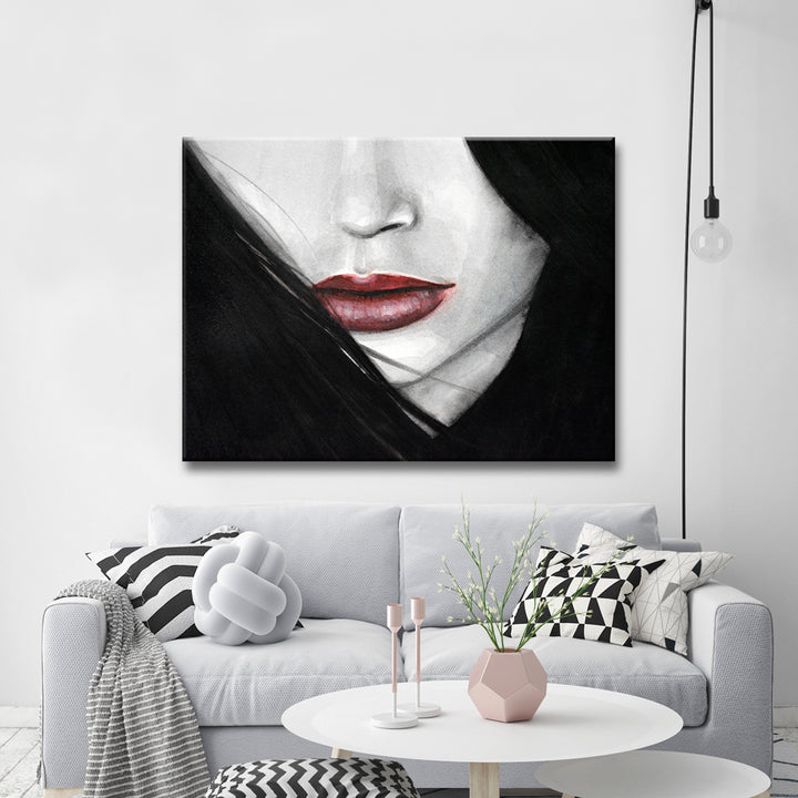 'Allure IV' Wrapped Canvas Wall Art