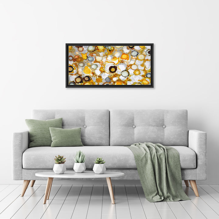 Sundrops Framed Canvas Wall Art
