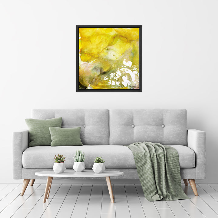 Glimmer II Framed Canvas Wall Art