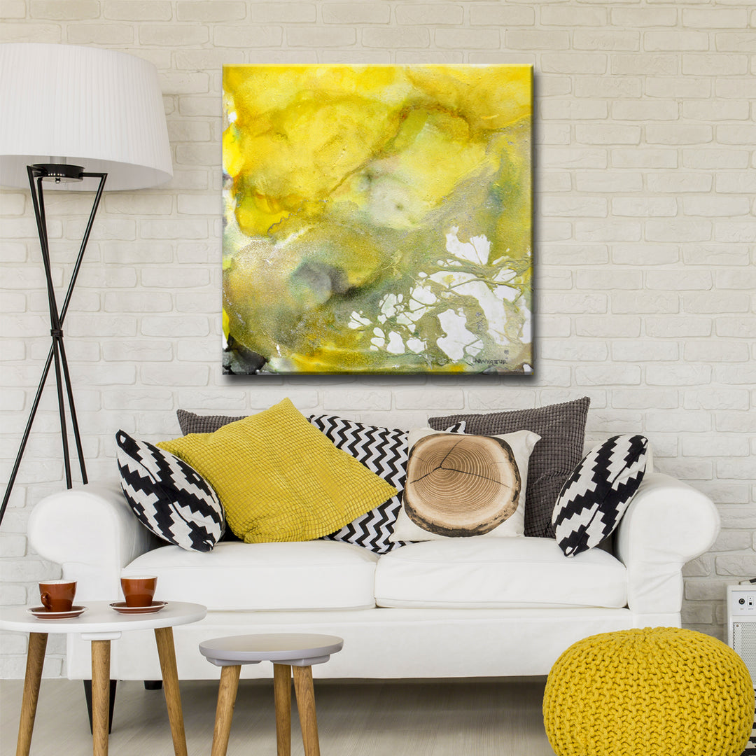 'Glimmer II' Wrapped Canvas Wall Art