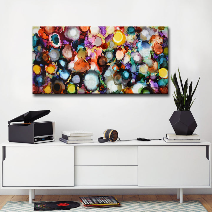 Festive Jewels' Wrapped Canvas Wall Art