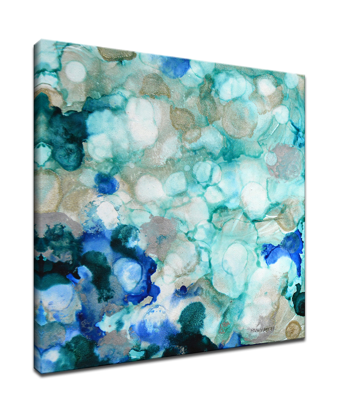'Mermaid Pearls I' Wrapped Canvas Wall Art