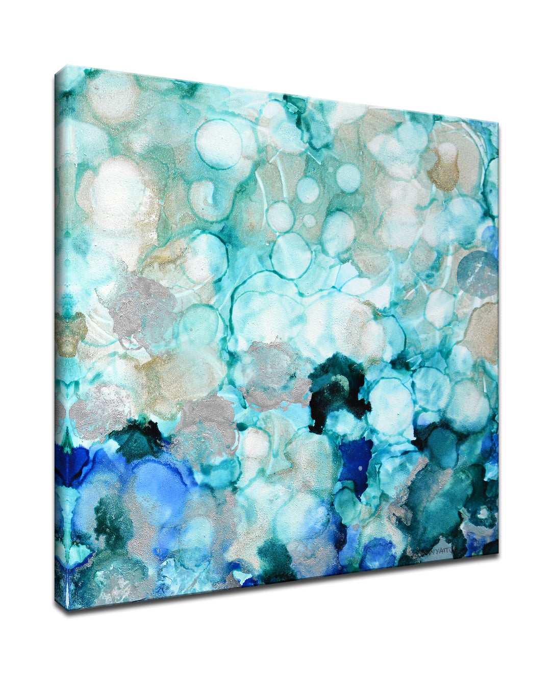 'Mermaid Pearls II' Wrapped Canvas Wall Art