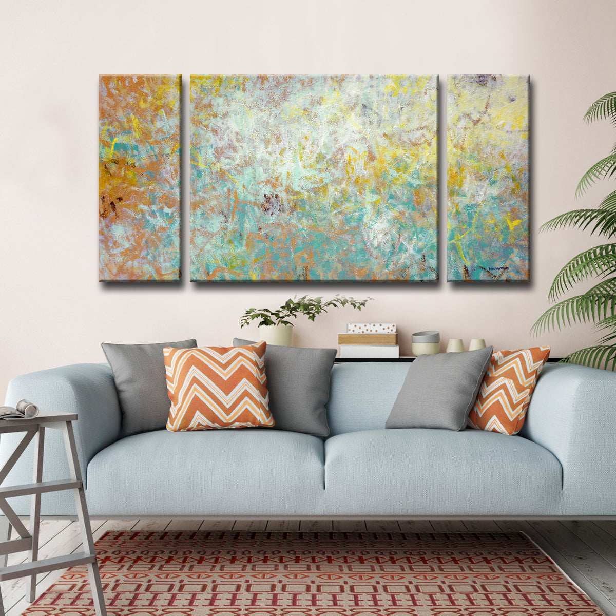 'Uplifted' 3 Piece Wrapped Canvas Wall Art Set by Norman Wyatt Jr ...