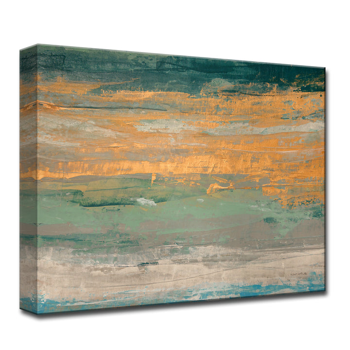 Sparkling Seas II' Wrapped Canvas Wall Art