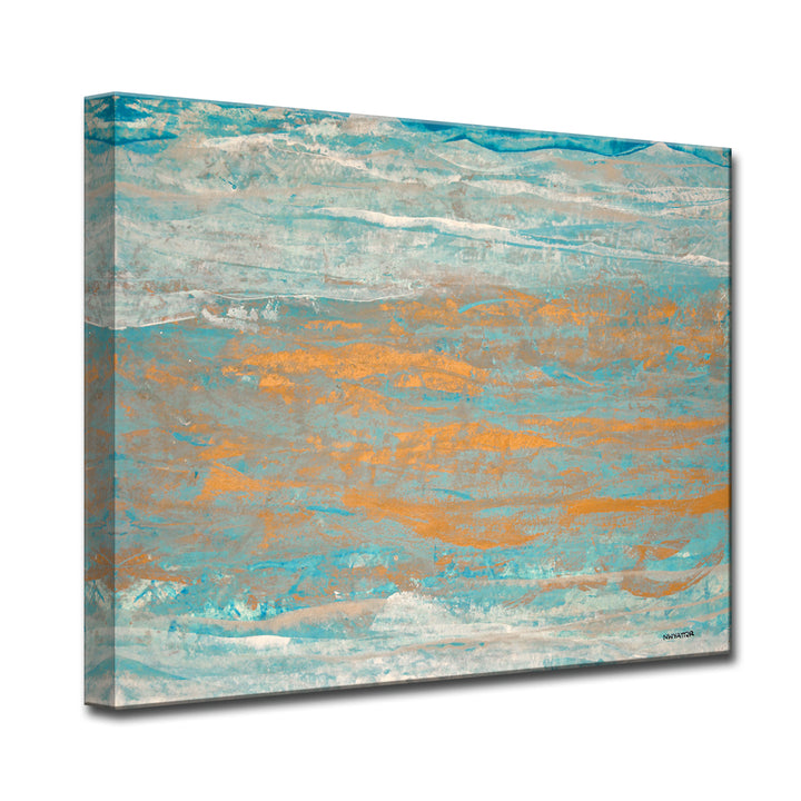 'Sparkling Seas I' Wrapped Canvas Wall Art