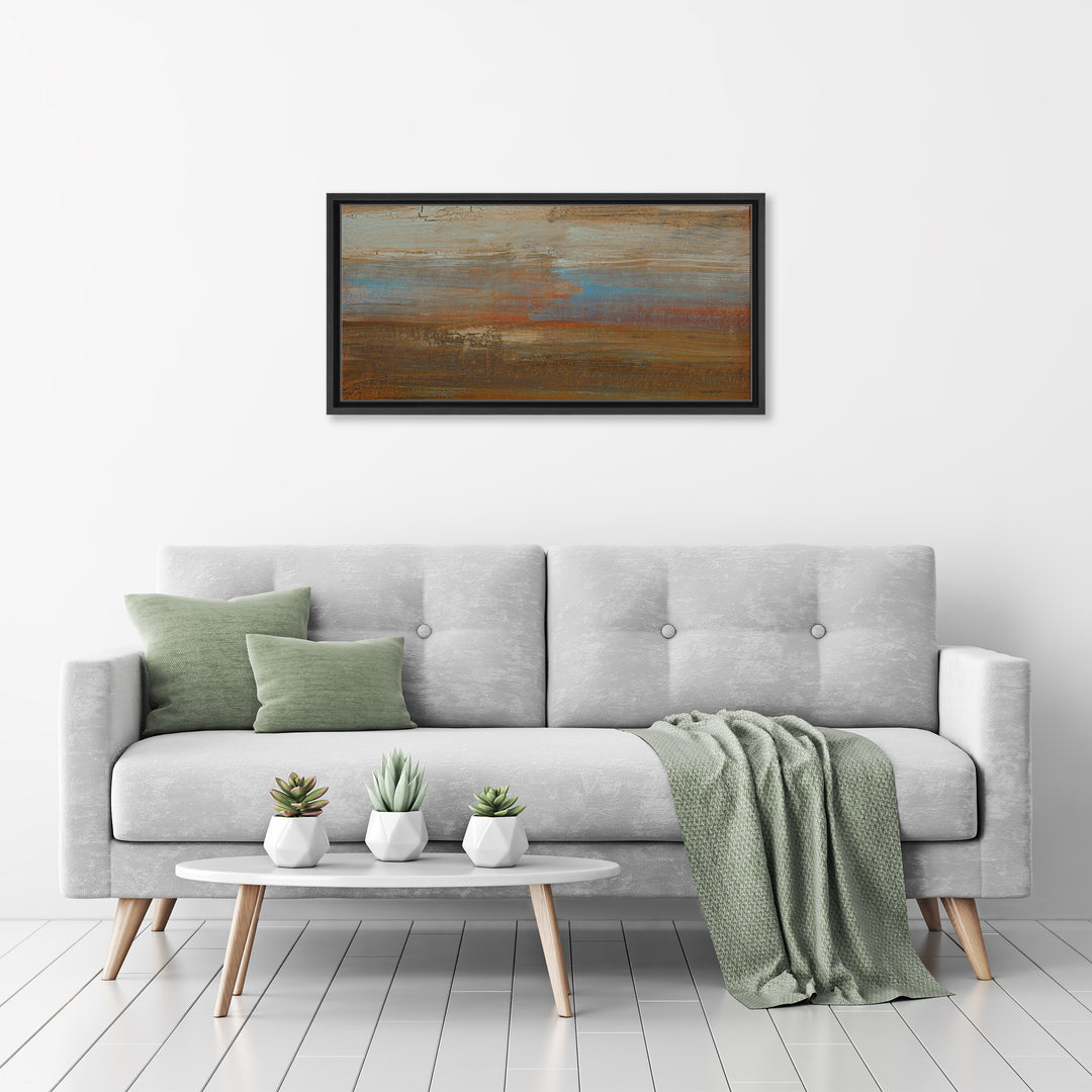 Canyon Ranch Sunset Framed Canvas Wall Art