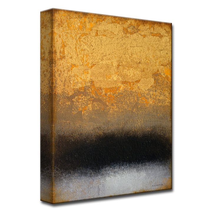 Gilded Skies' Wrapped Canvas Wall Art