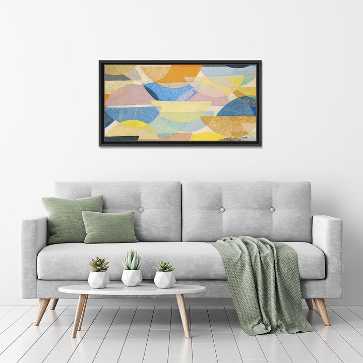 Daytime Voyage Framed Canvas Wall Art