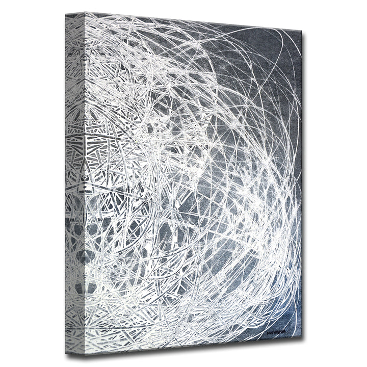 'Denim Threads II' Wrapped Canvas Wall Art
