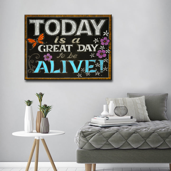 Slate Inspired I' Wrapped Canvas Wall Art