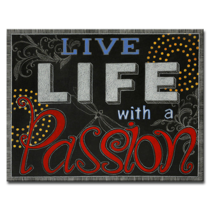 Slate Inspired III' Wrapped Canvas Wall Art