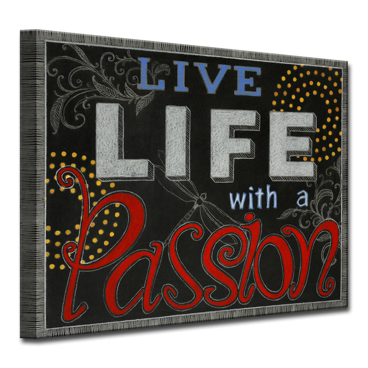 Slate Inspired III' Wrapped Canvas Wall Art