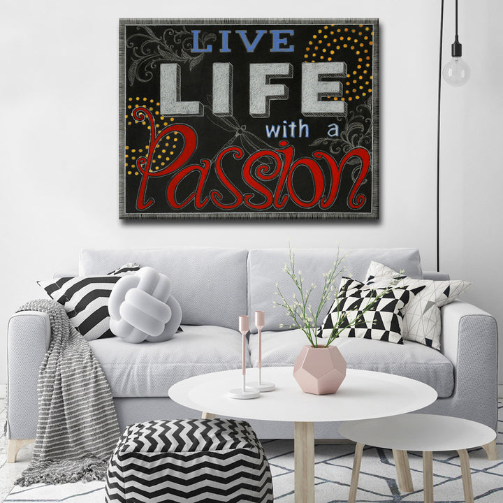 Slate Inspired III' Wrapped Canvas Wall Art