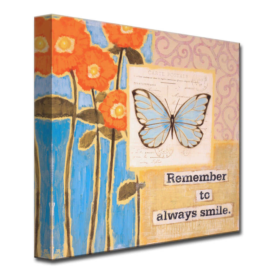 Happy Thoughts II' Wrapped Canvas Wall Art