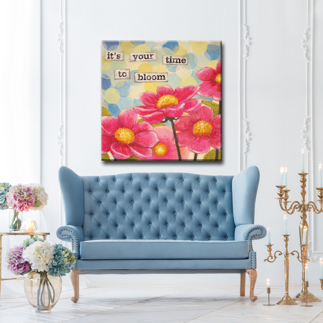 'Affirmation II' Wrapped Canvas Wall Art