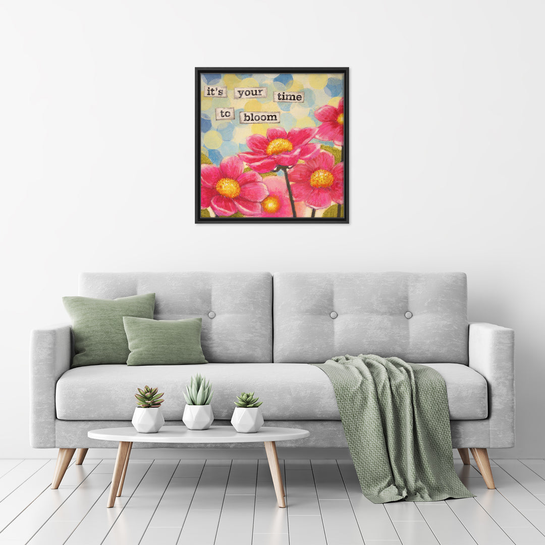 Affirmation II Framed Canvas Wall Art