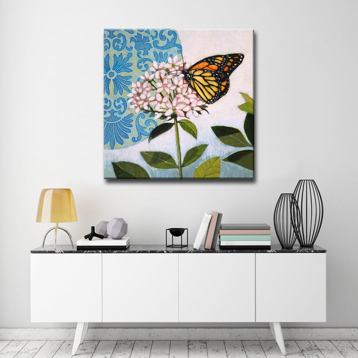 'Flitter I' Wrapped Canvas Wall Art