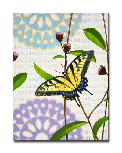 'In the Meadow I' Wrapped Canvas Wall Art
