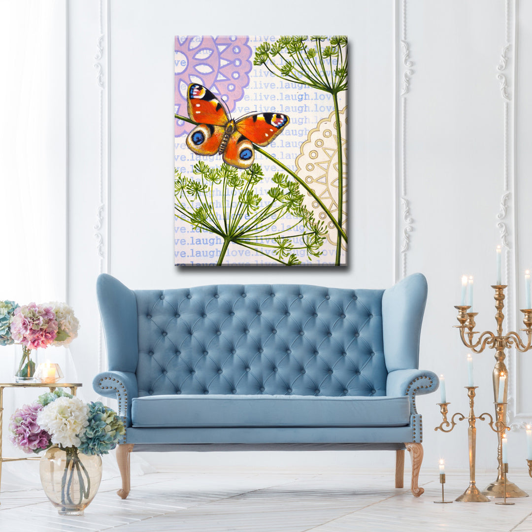 'In the Meadow II' Wrapped Canvas Wall Art