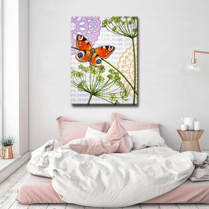 'In the Meadow II' Wrapped Canvas Wall Art